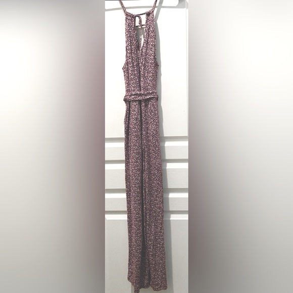 Anthropologie | Maeve Claremont Cropped Halter Jumpsuit - Picture 6 of 10